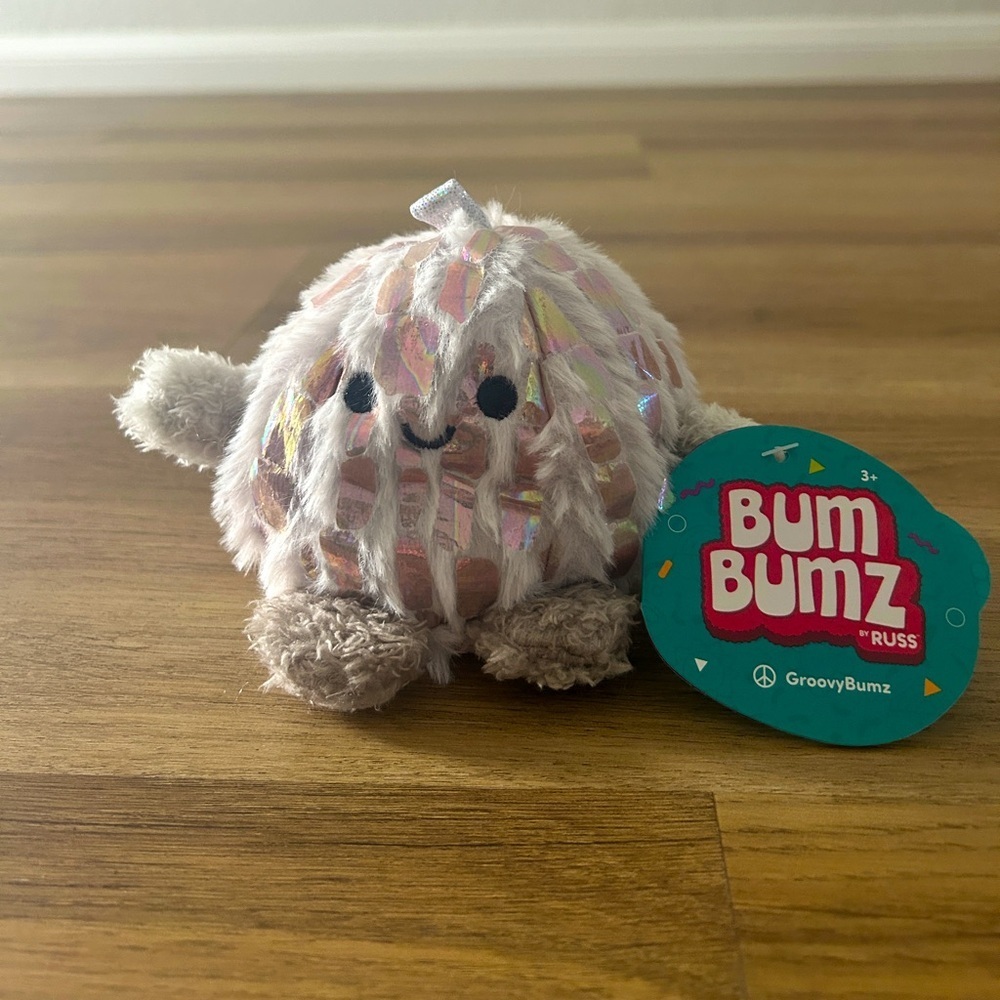 BumBumz by RUSS Disco Ball Plush – GroovyBumz, Mini, Sparkle Edition – NWT